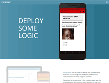 Tablet Screenshot of mangologic.com